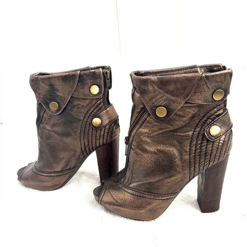 Apepazza Bronze Booties - Picture 5 of 12
